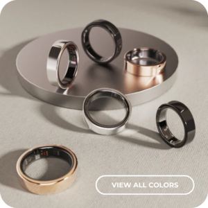 Omni Health Ring titanium finish 2026